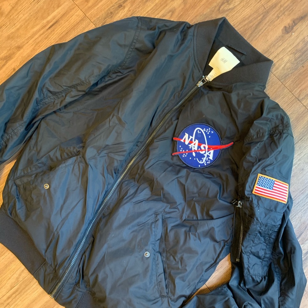 h&m bomber jacket